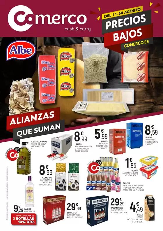 Del 11 al 30 de agosto