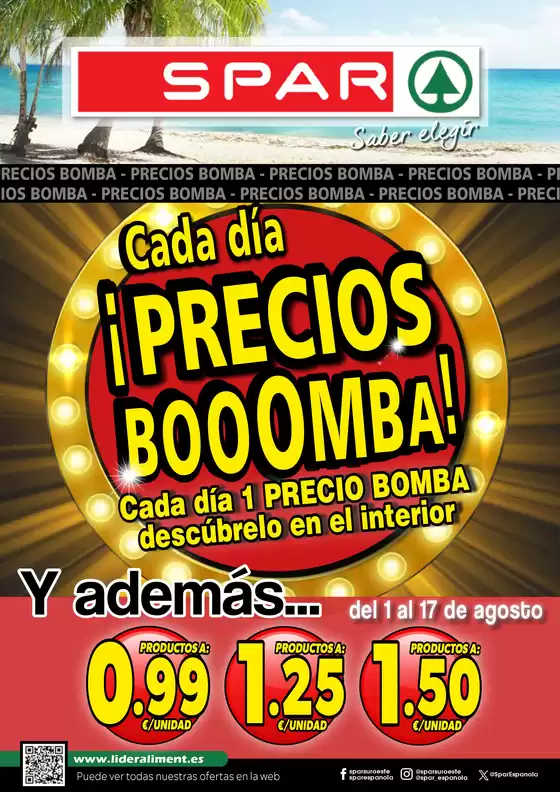 Catálogo SPAR en Castilblanco de los Arroyos | SPAR ofertas 1ª quincena agosto | 2025-08-01T00:00:00.000Z - 2025-08-17T00:00:00.000Z
