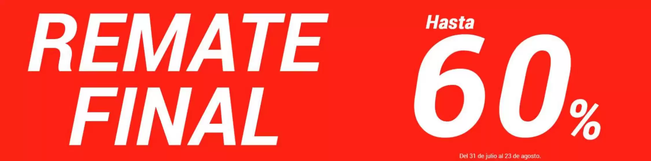 Remate final