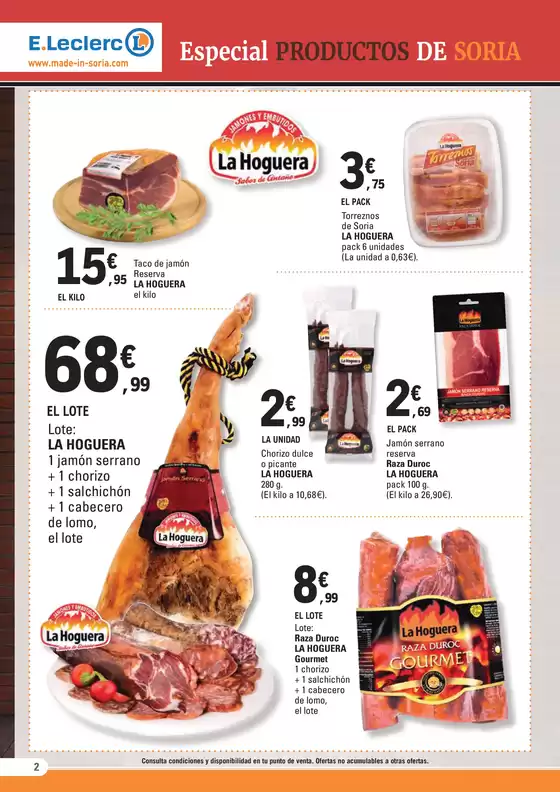 Precios válidos del 1 al 16 de agosto de 2025