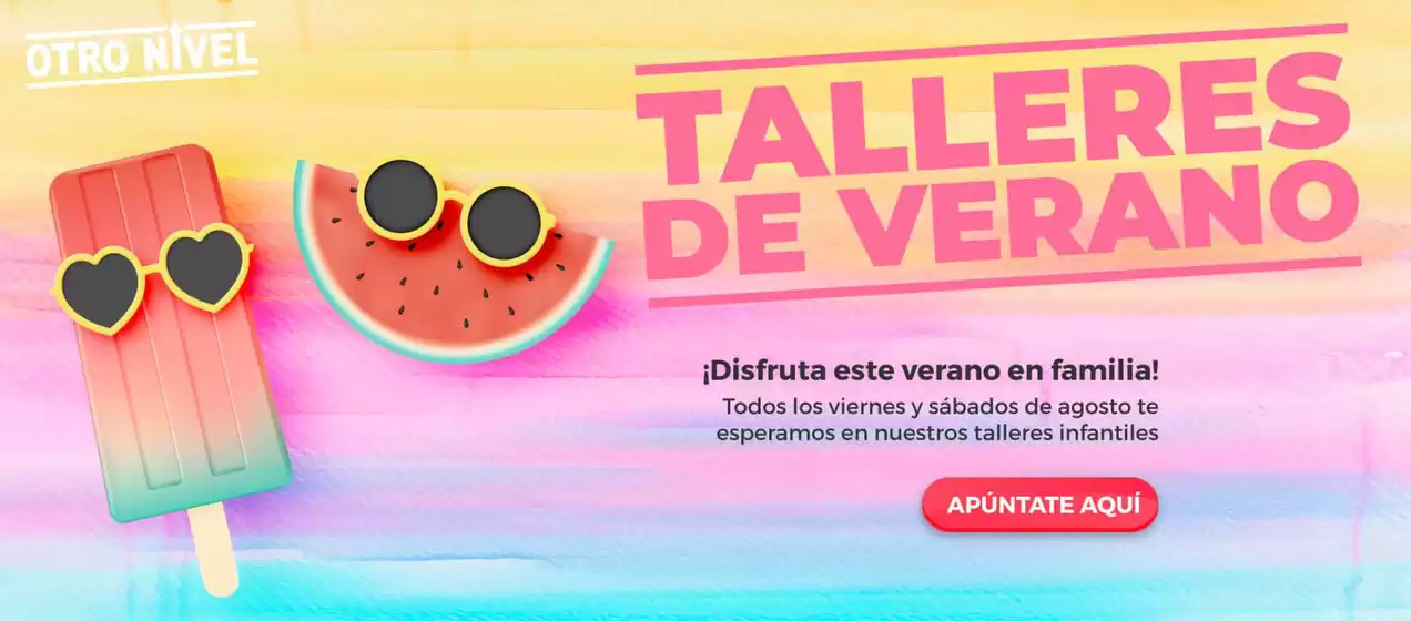Este agosto, ¡ven a disfrutar de los talleres creativos en Montigalà!