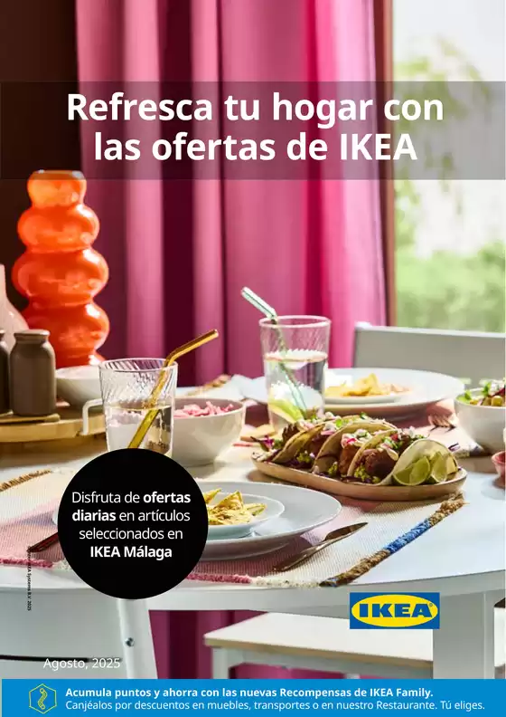 Catálogo IKEA en Alcázar de San Juan | IKEA - Málaga | 2025-08-01T00:00:00.000Z - 2025-08-31T00:00:00.000Z