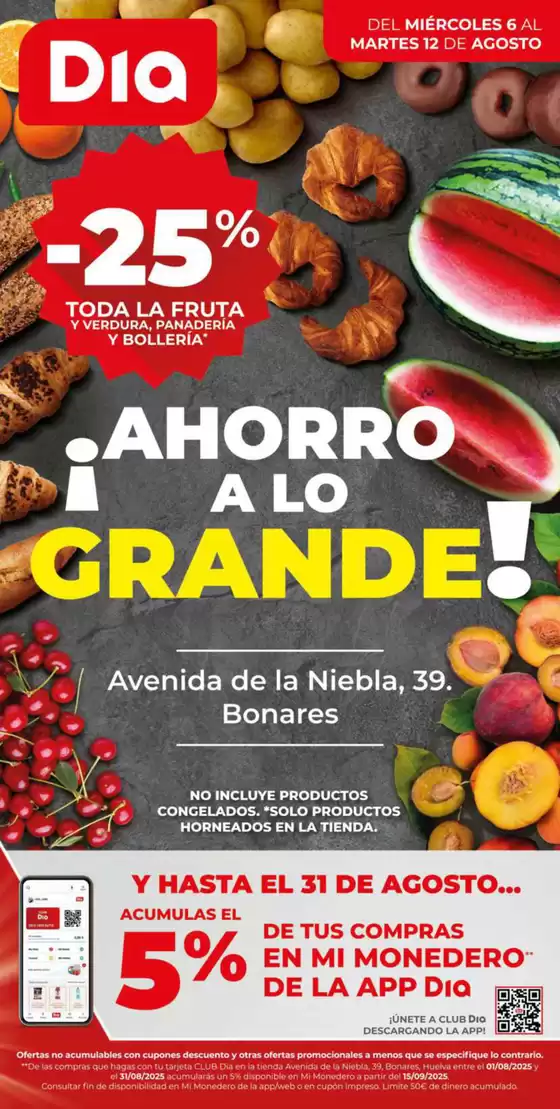 Ahorro a lo grande del 06/08 al 12/08