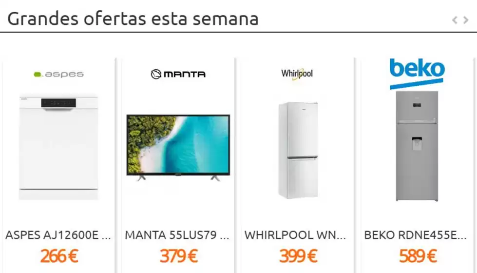Grandes ofertas esta semana