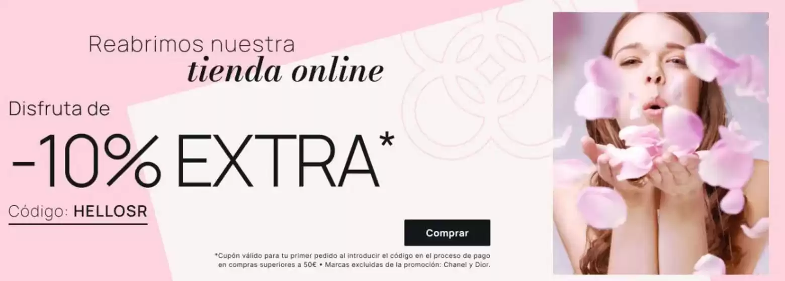 Disfruta de un -10% Extra