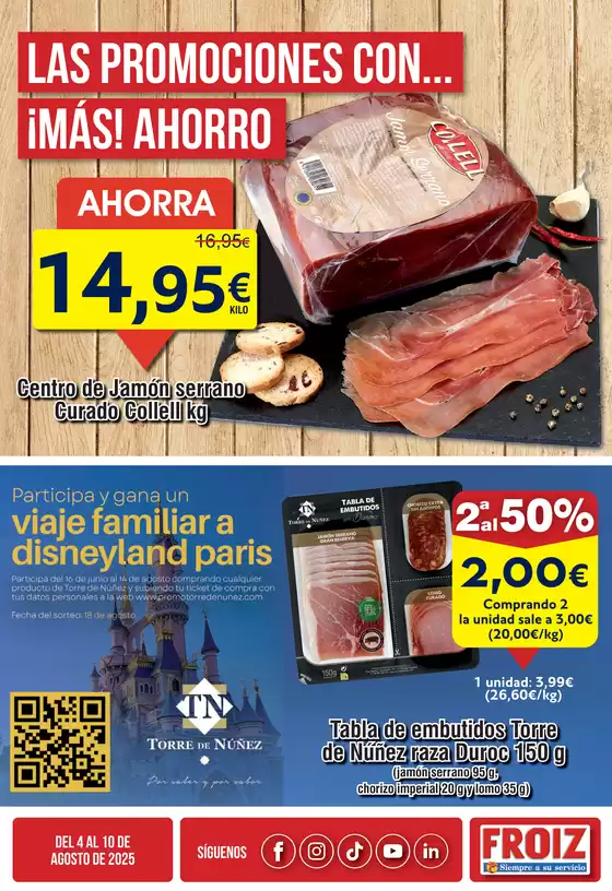 Las Promociones Con... ¡más! Ahorro