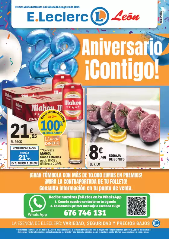 Aniversario ¡Contigo!