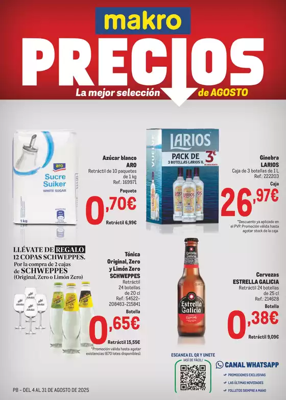 Catálogo Makro en Albuixech | Makro Precios Levante | 2025-08-05T00:00:00.000Z - 2025-08-31T00:00:00.000Z