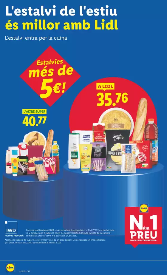 № 1 PRECIO - Ofertas válidas del 11/08 al 17/08