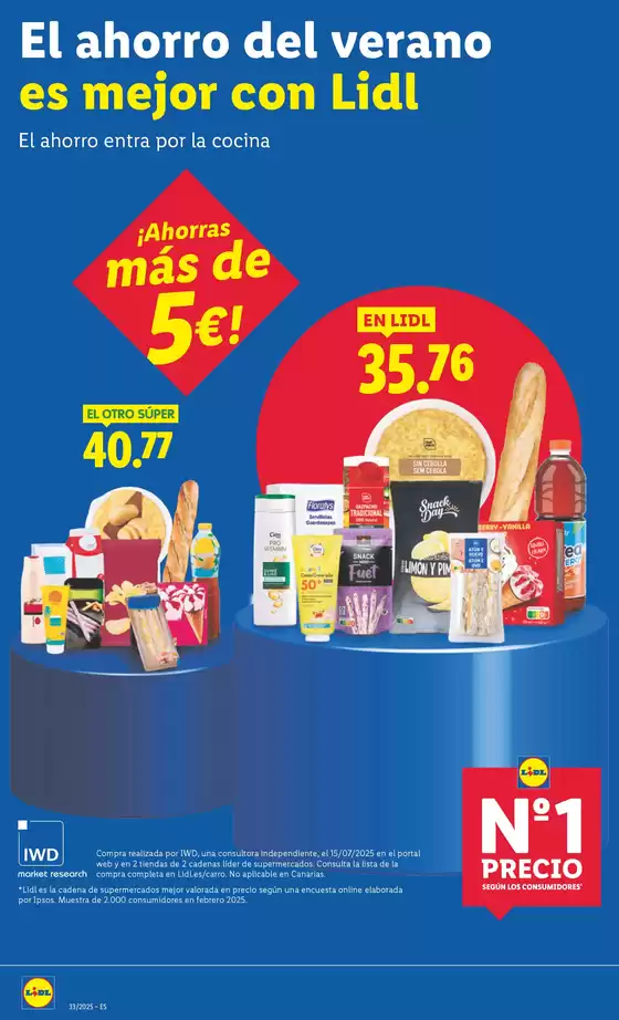 № 1 PRECIO - Ofertas válidas del 11/08 al 17/08