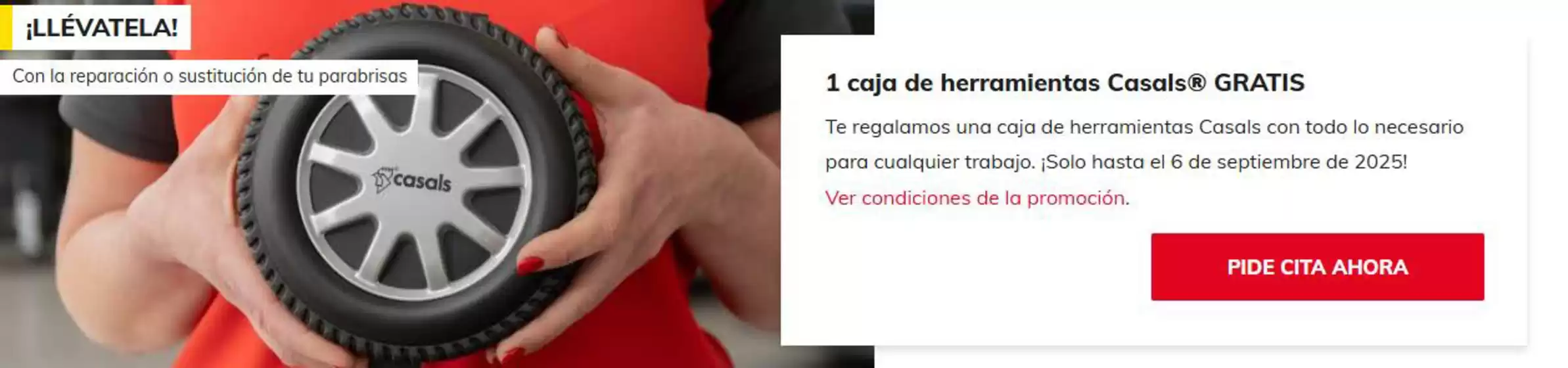 1 caja de herramientas Casals® GRATIS