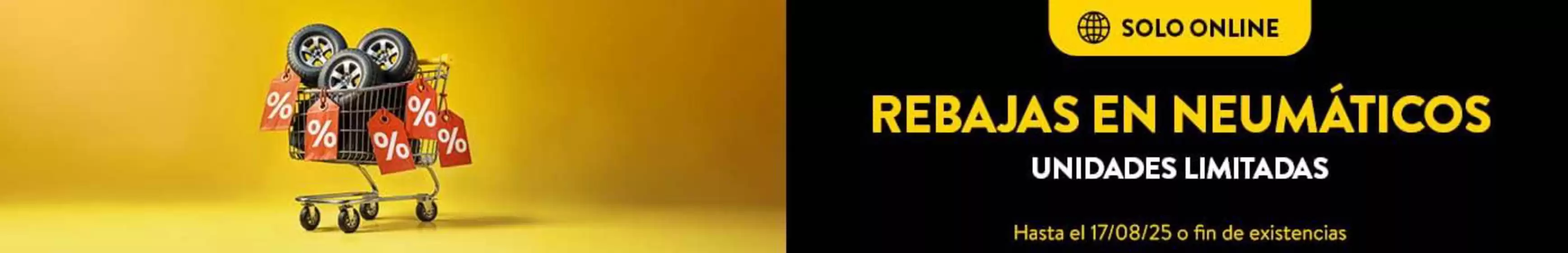 Rebajas Online en Neumáticos