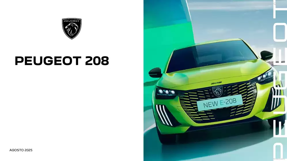 Catálogo Peugeot en Vilagarcía de Arousa | Peugeot 208 | 2025-08-05T00:00:00.000Z - 2025-08-31T00:00:00.000Z