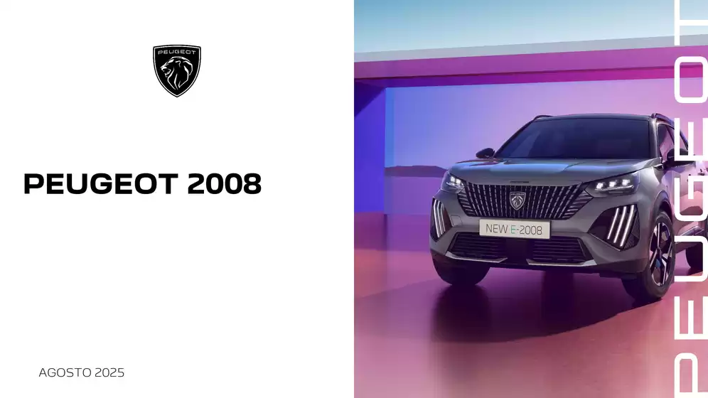 Catálogo Peugeot en Vilagarcía de Arousa | Peugeot 2008 | 2025-08-05T00:00:00.000Z - 2025-08-31T00:00:00.000Z
