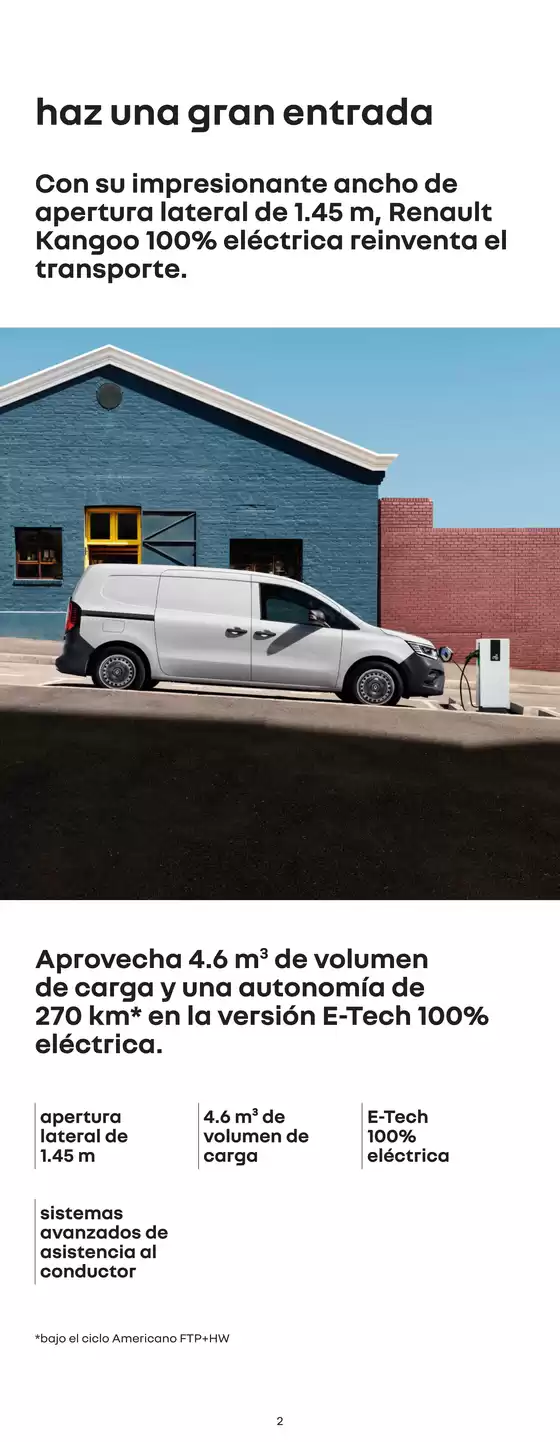Renault Kangoo E-Tech 2025