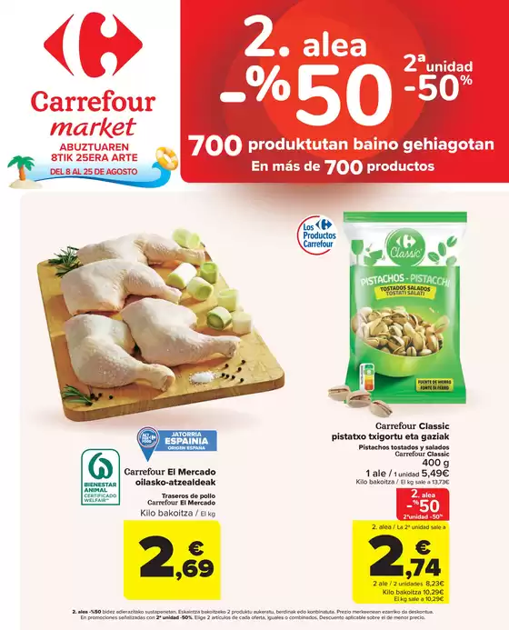 2a unitat -70% en més de 700productos