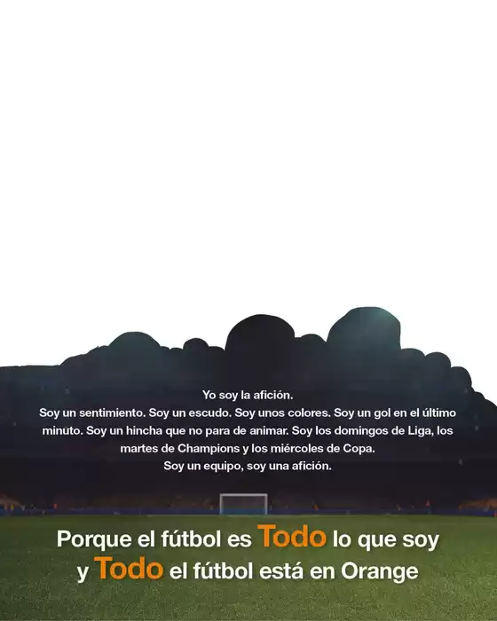Orange Agosto - Septiembre 2025