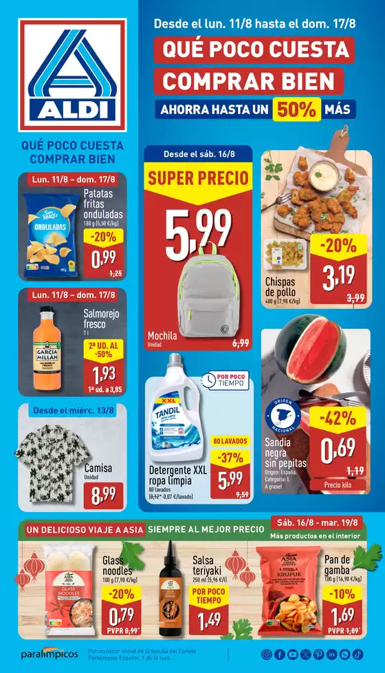 Qué poco cuesta comprar bien
