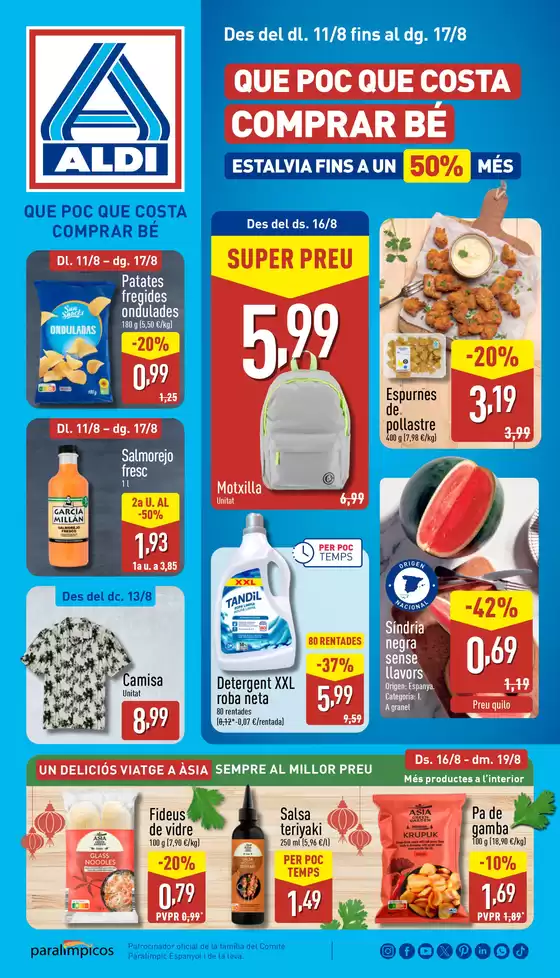 Qué poco cuesta comprar bien