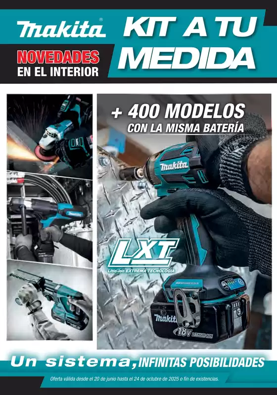 Oferta KIT A TU MEDIDA MAKITA