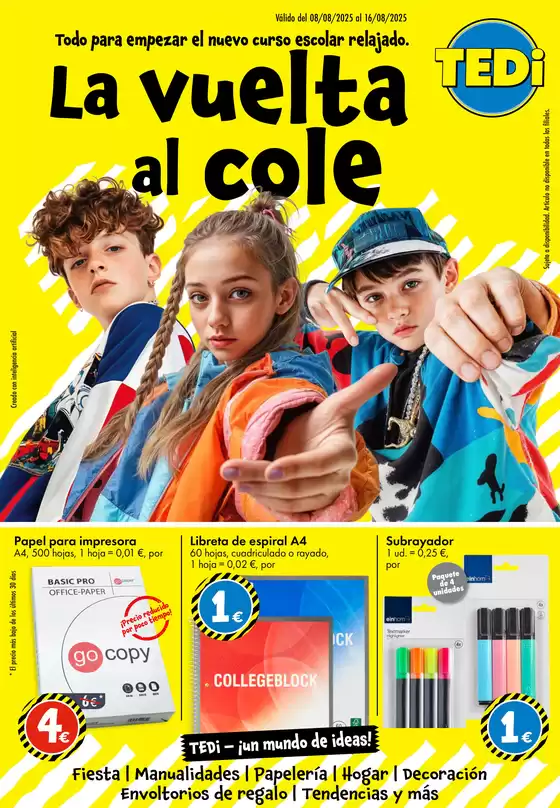 La vuelta al cole