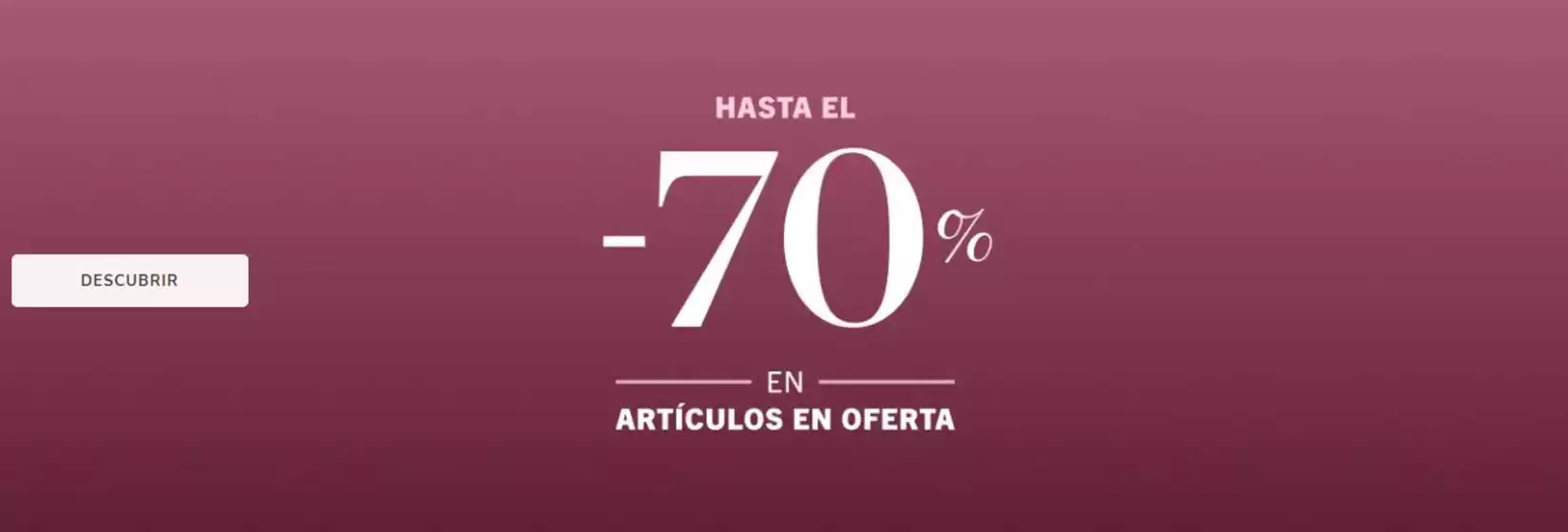 Hasta -70%