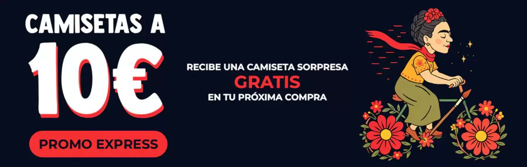 Camisetas a 10€