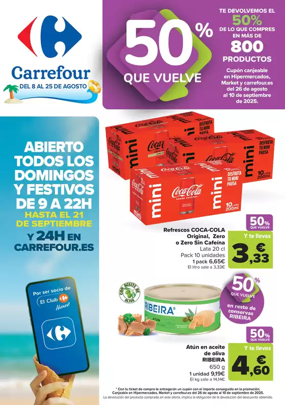 50% que vuelve 