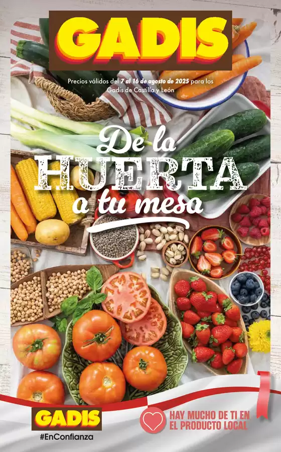 De la Huerta a tu mesa
