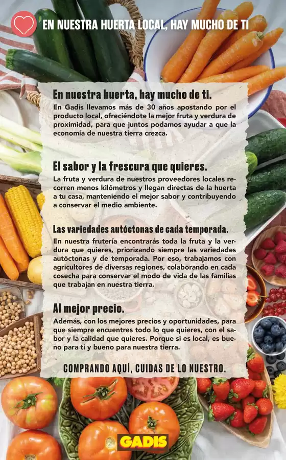 De la Huerta a tu mesa