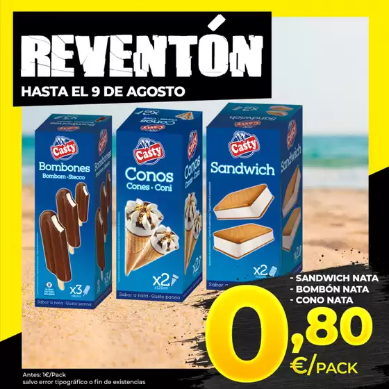 ¡Llega nuestro reventón de ofertas con nuevos productos!