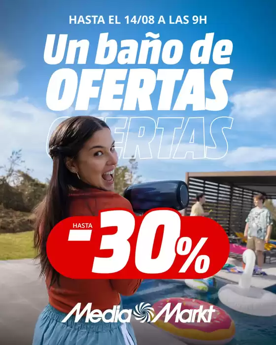 Hasta un -30% en lo mejor de tecnología solo en MediaMarkt