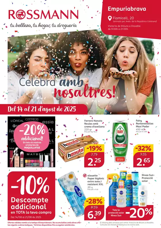 Celebra amb nosaltres!