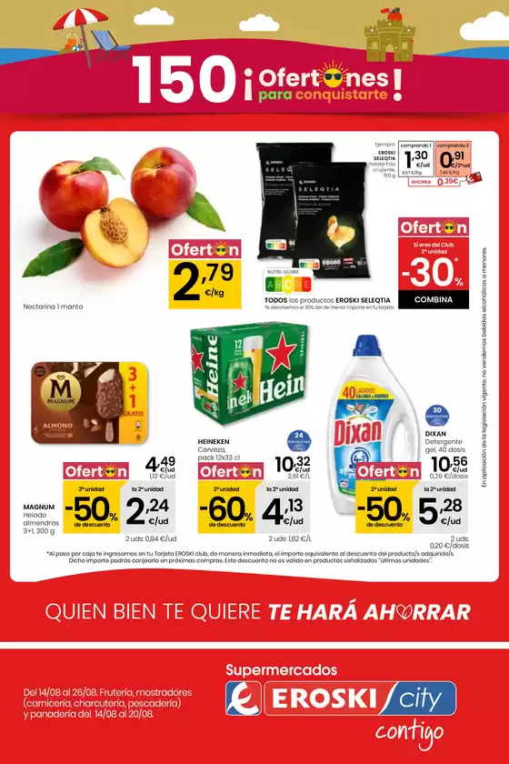 ¡OFERTONES para conquistarte! EROSKI CITY