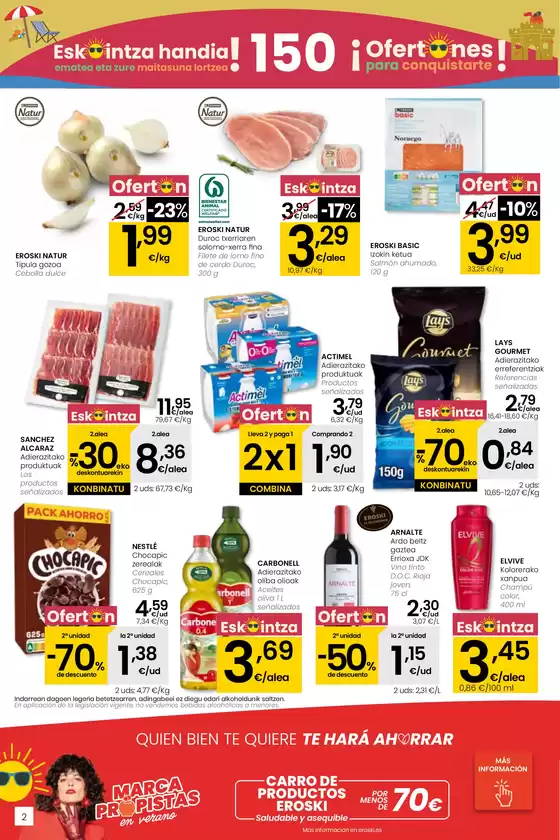 ESKAINTZA handia! EROSKI SUPERMERCADOS EROSKI