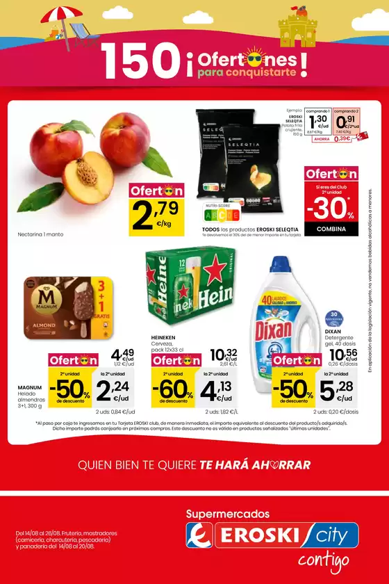 ¡OFERTONES para conquistarte! SUPERMERCADOS EROSKI