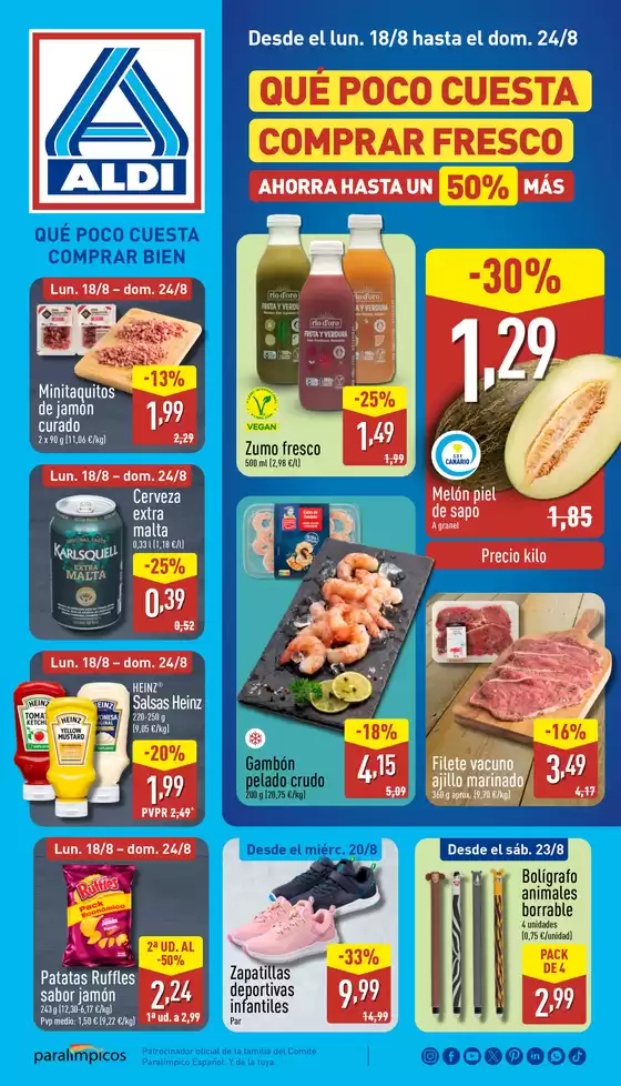¡Qué poco cuesta comprar bien!