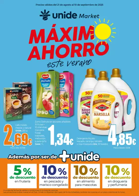 Máximo Ahorro UNIDE Market Canarias