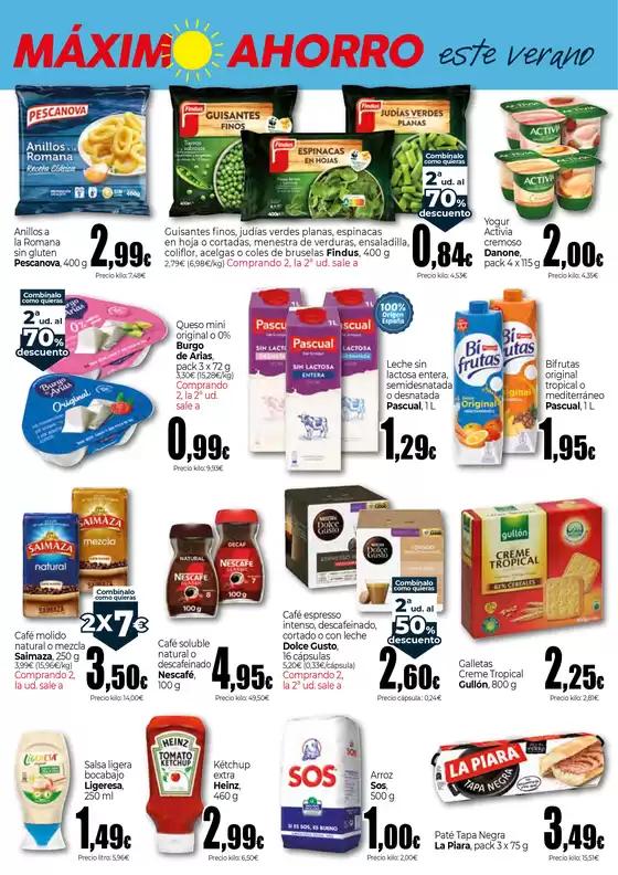 Máximo Ahorro este verano en Supermercados UNIDE