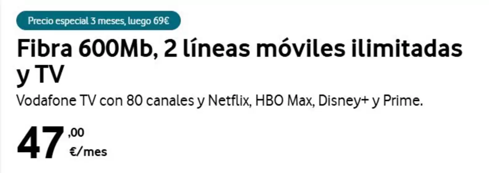 Oferta exclusiva