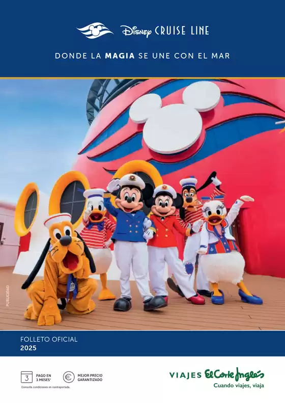 Catálogo Viajes El Corte Inglés en Alicante | Catalogo Disney Cruise Line | 2025-08-14T00:00:00.000Z - 2025-12-31T00:00:00.000Z