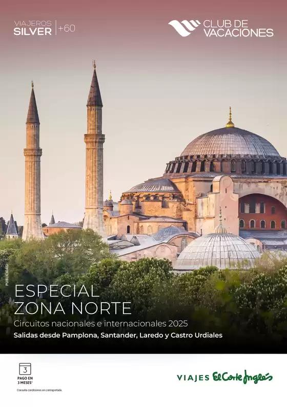 Catálogo Viajes El Corte Inglés en Alicante | Especial Zona Norte | 2025-08-14T00:00:00.000Z - 2025-08-31T00:00:00.000Z