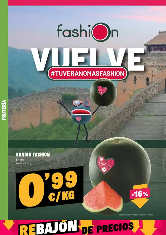 Oferta válida del 14 de Agosto al 3 de Septiembre de 2025
