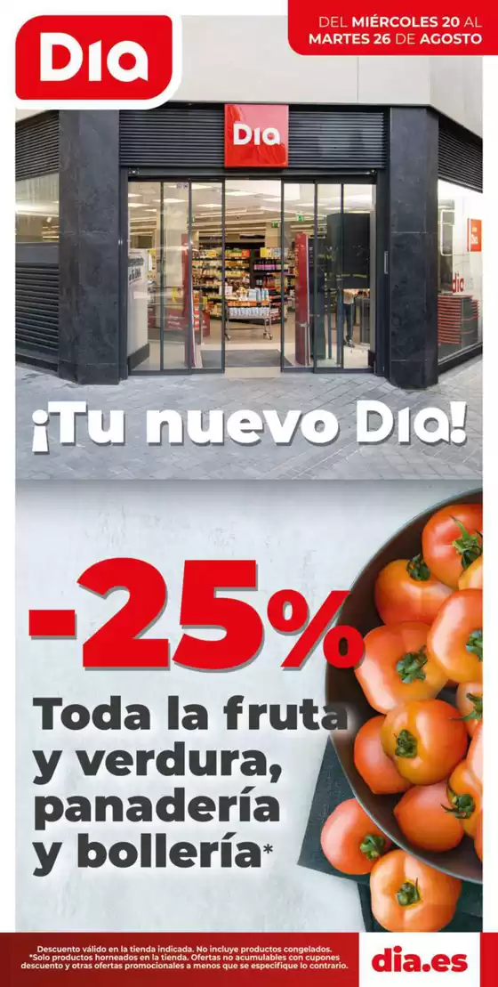 Catálogo Dia | Tu nuevo Dia del 20/08 al 26/08 | 2025-08-20T00:00:00.000Z - 2025-08-26T00:00:00.000Z