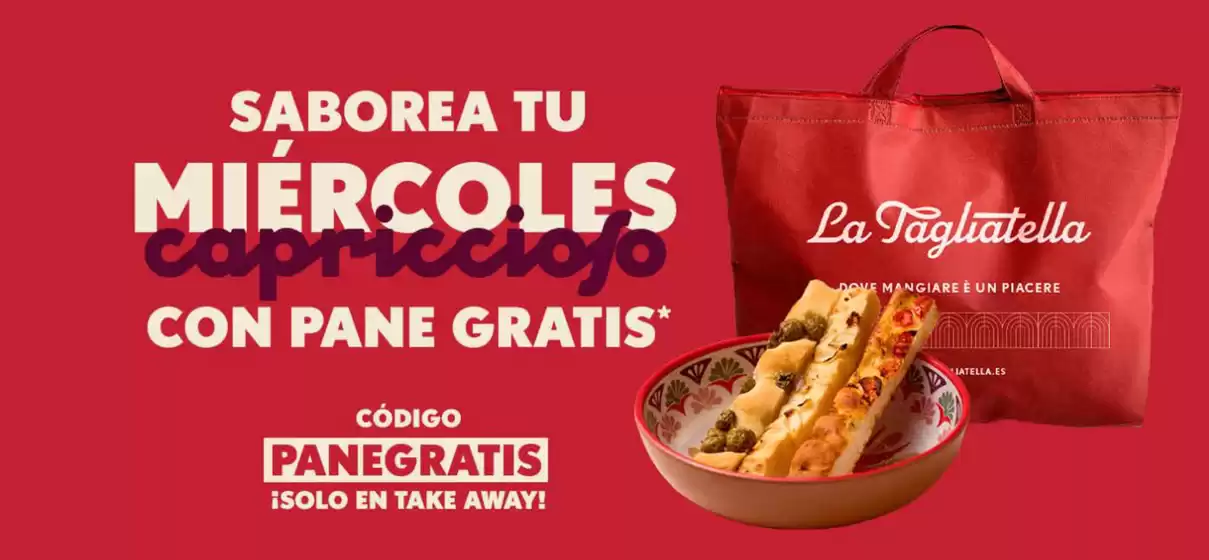 Catálogo La Tagliatella en Vigo | Promoción  | 2025-08-15T00:00:00.000Z - 2025-08-31T00:00:00.000Z