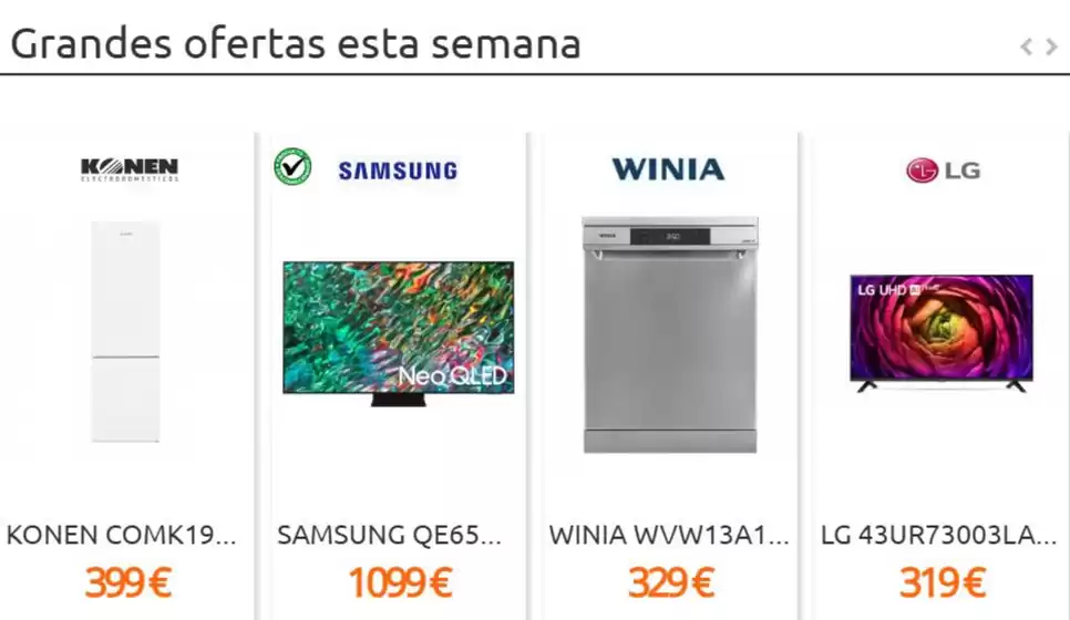 Grandes ofertas esta semana