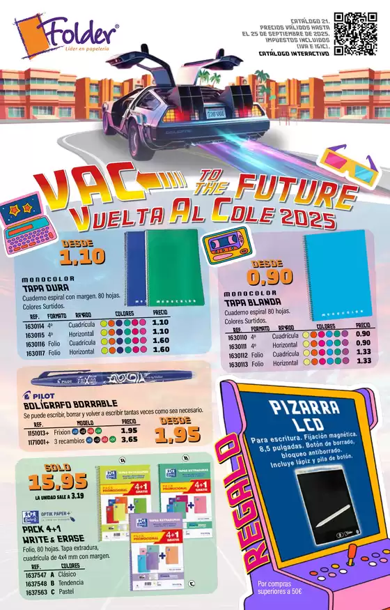 Catálogo Folder en Las Palmas de Gran Canaria | Vuelta al Cole 2025 | 2025-08-20T00:00:00.000Z - 2025-09-25T00:00:00.000Z