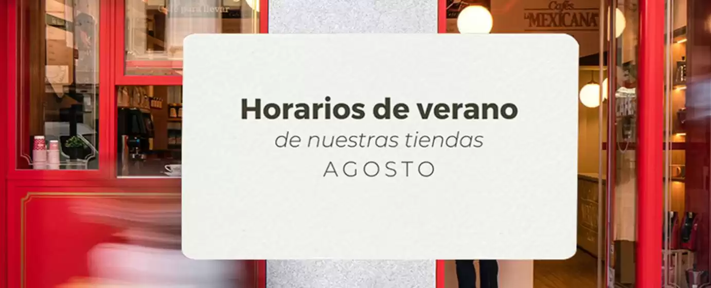Horarios de verano