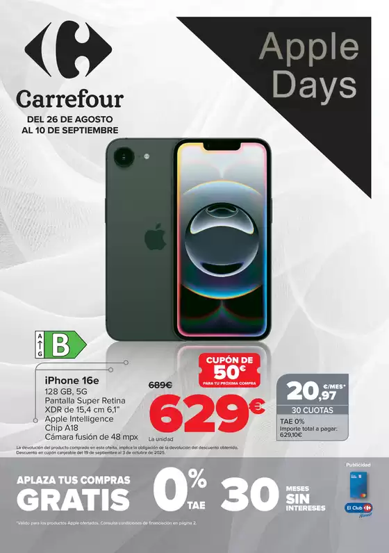 Catálogo Carrefour en Getafe | TECNOLOGIA | 2025-08-26T00:00:00.000Z - 2025-09-10T00:00:00.000Z