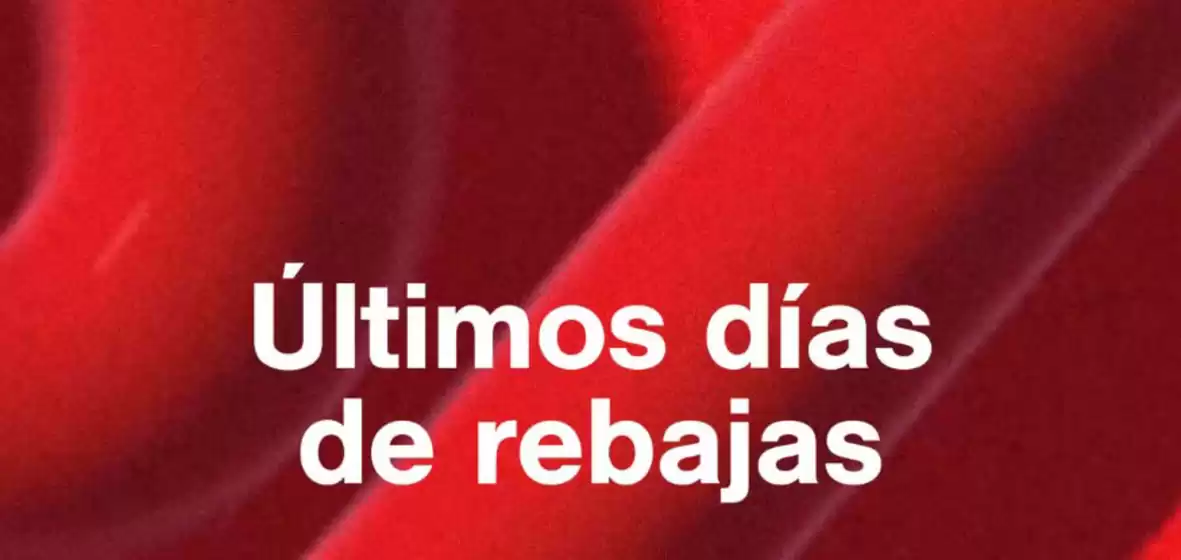 Últimos días de rebajas